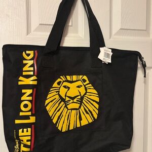 Disney The Lion King Black and Yellow Tote Bag
